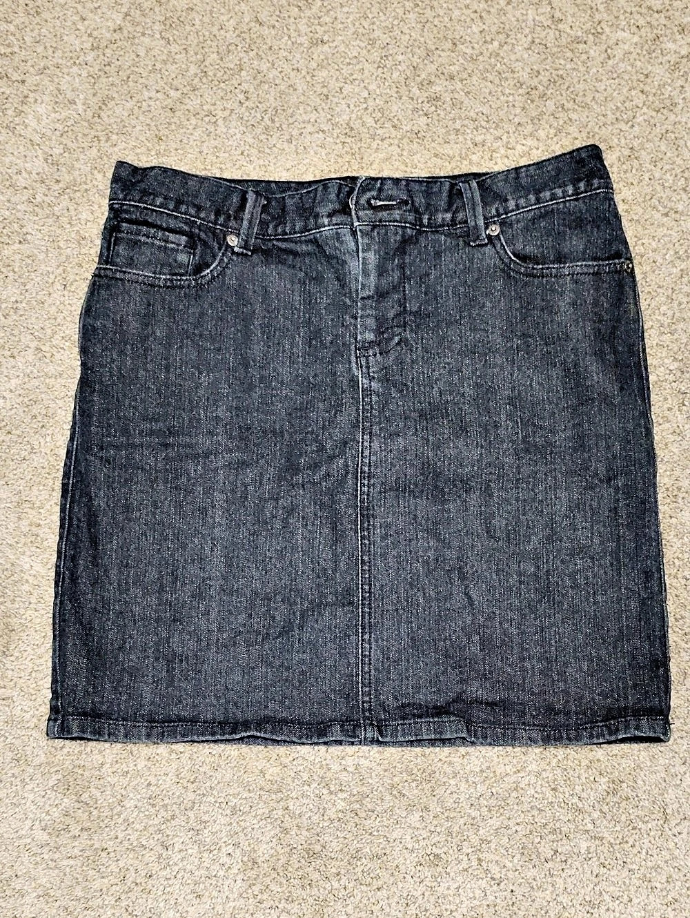 New York & Company Women's Denim Mini Skirt Size 10